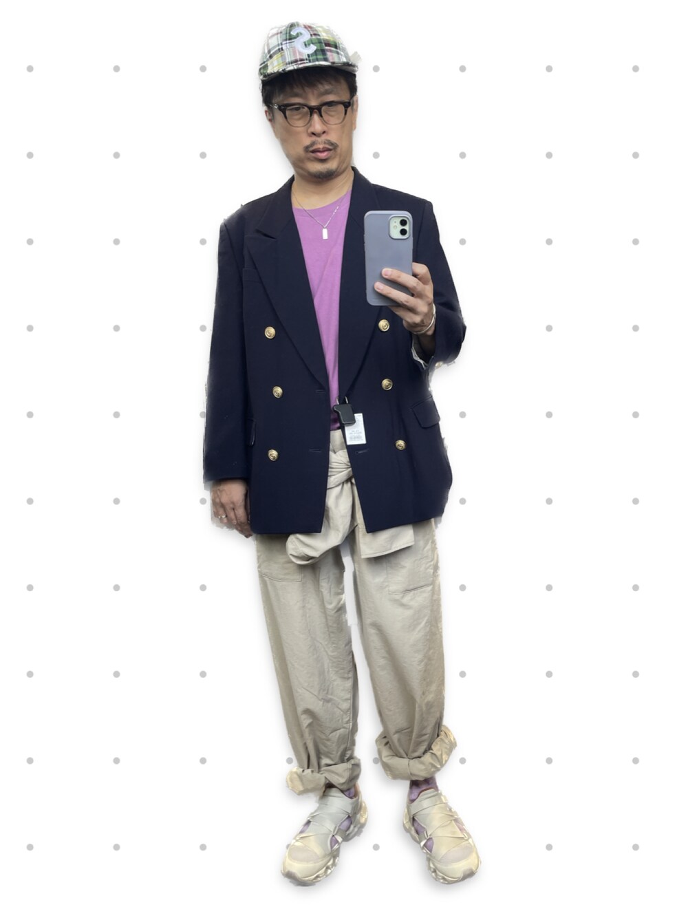 「おっさん、秋服準備はじめました、ジャケットスタイル」｜「Supreme のアイテム（キャップ、その他）」を使った、susumubb1さん（メンズ・172cm）の秋コーディネートの1枚目の写真