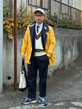 「アイテム（トップス）」を使った、susumubb1さん（メンズ・172cm・40代）の秋コーディネート