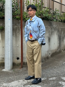 「おっさん」｜susumubb1さん（メンズ・172cm）の春コーディネート