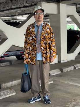 「アイテム（ジャケット/アウター）」を使った、susumubb1さん（メンズ・172cm）の夏コーディネート