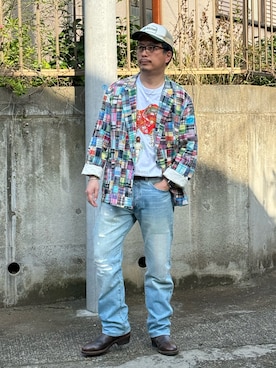 「RED WING（レッドウィング）のアイテム」を使った、susumubb1さん（メンズ・172cm）の春コーディネート