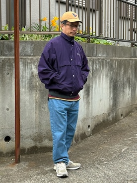 「Levi's（リーバイス）のアイテム（デニムパンツ、ブルー系）」を使った、susumubb1さん（メンズ・172cm）の春コーディネート