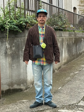 「アイテム（パンツ）」を使った、susumubb1さん（メンズ・172cm・40代）の秋コーディネート