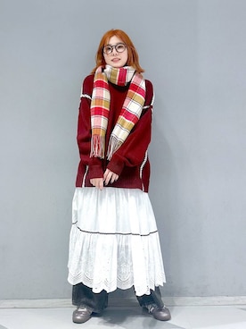 mayukaさん（レディース・162cm）の冬コーディネート