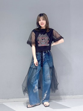 mayukaさん（レディース・162cm）の夏コーディネート