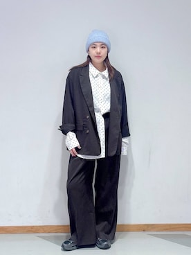 mayukaさん（レディース・162cm）の冬コーディネート