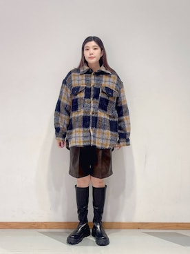 mayukaさん（レディース・162cm）の冬コーディネート