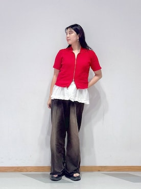 mayukaさん（レディース・162cm）の夏コーディネート