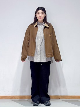 「アイテム（チノパンツ）」を使った、mayukaさん（レディース・162cm・20代）の秋コーディネート