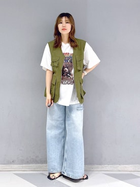 mayukaさん（レディース・162cm）の夏コーディネート