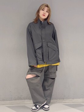 「アイテム（ブルゾン）」を使った、mayukaさん（レディース・162cm・20代）の春コーディネート