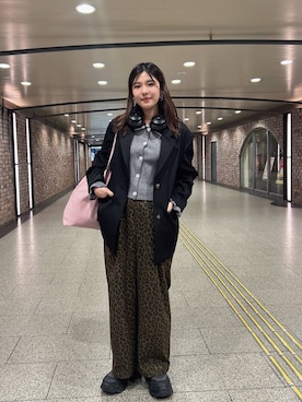 「アイテム（チノパンツ）」を使った、mayukaさん（レディース・162cm・20代）の秋コーディネート