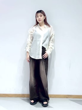mayukaさん（レディース・162cm・20代）の夏コーディネート