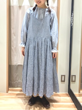 「ゆべしコラボ」｜「アイテム（パンツ）」を使った、みーさん（レディース・159cm）の春コーディネート