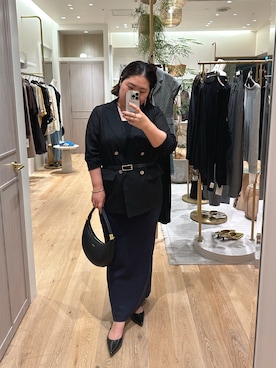 「アイテム（パンプス）」を使った、Loungedress_Shirabeさん（レディース・155cm）の夏コーディネート