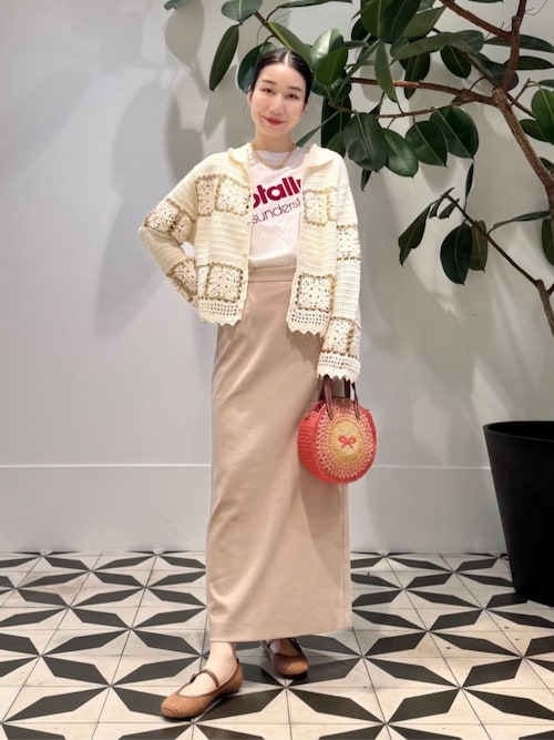 ギマクロシェ シャツカラーカーディガン｜トゥモローランド 公式通販