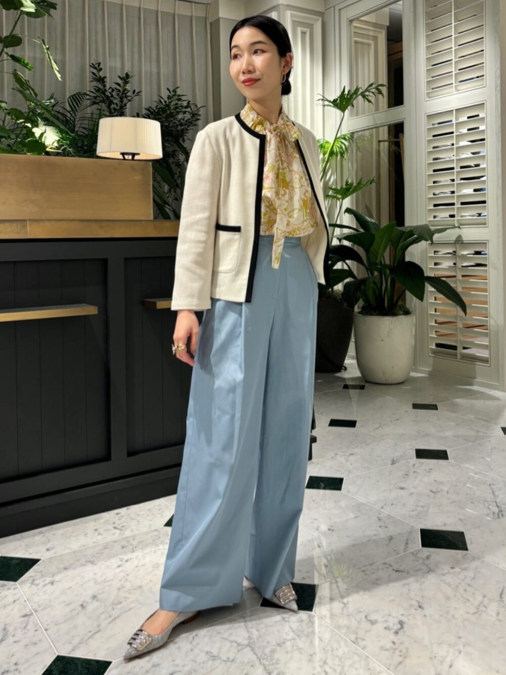 トゥモローランド Ballsey カラミ ノーカラージャケット