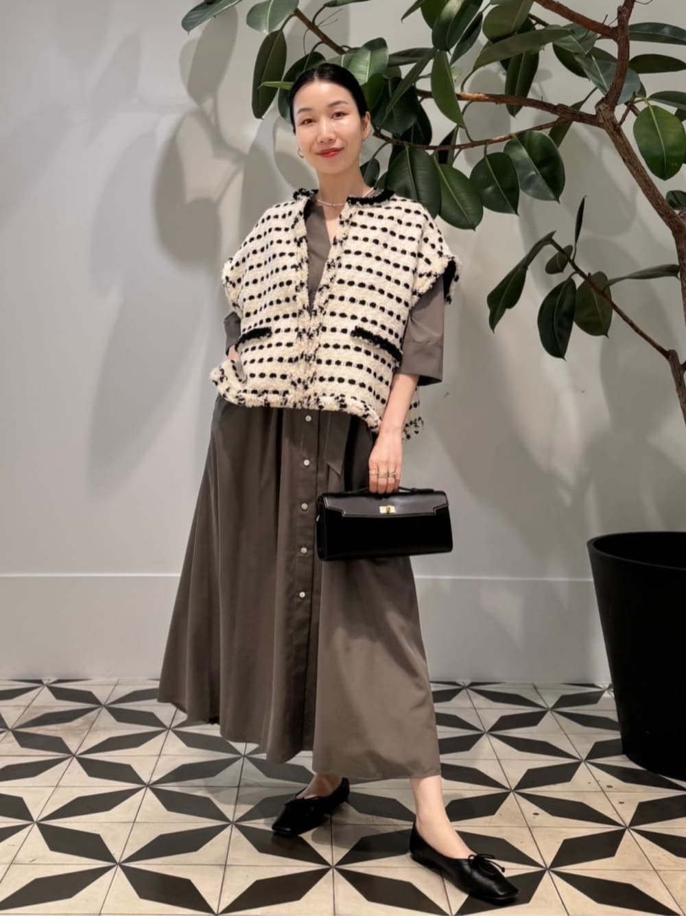 BALLSEY（ボールジィ）の「スパンブロード シャツワンピース（シャツ