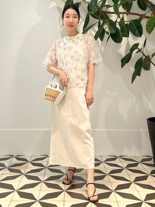 BACCA(バッカ)コットンピケ タンクトップドレス レディース 白　36 Amazon.co.jp: [バッカ] コットンピケ タンクトップドレス
