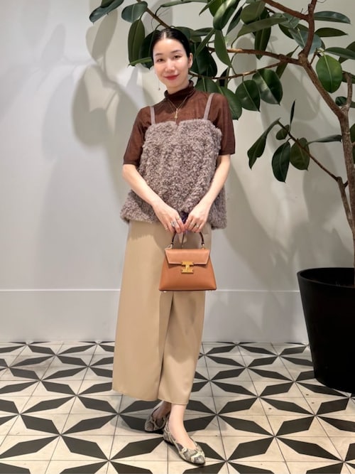 CARBOTTI DIANA キャメル CARBOTTI カルボッティ DIANA 321 ハンドバッグ キャメル - メルカリ