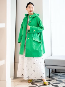 「MACKINTOSH」｜Nito_TOMORROWLANDさん（レディース・158cm）の冬コーディネート