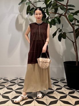 「Paraboot」｜Nito_TOMORROWLANDさん（レディース・158cm）の夏コーディネート