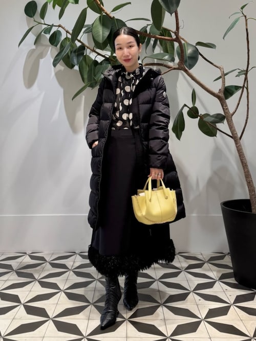 TOMORROWLAND collection ブラウス シャツ イヴェールドットプリント