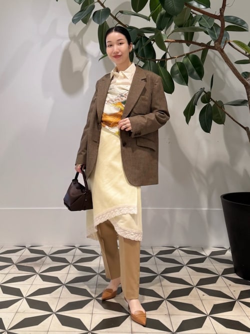 inner piece ベロアジャージー カップインキャミソール（キャミソール