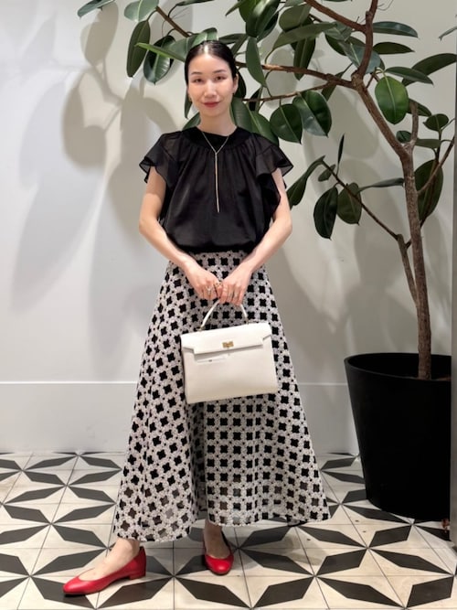 Ballsey（ボールジィ） ブラウス シャツ シアートリコット