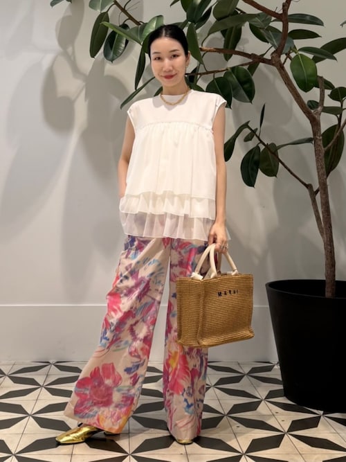 トゥモローランドballsey ティアードカットソー未使用 セール】ジャージーコンビ ティアードプルオーバー（Tシャツ