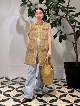 「BACCA（バッカ）のアイテム」を使った、Nito_TOMORROWLANDさん（レディース・158cm）の夏コーディネート