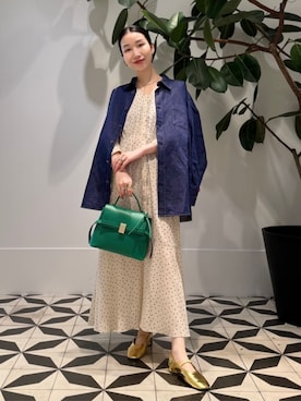 「MACPHEE（マカフィー）のアイテム」を使った、Nito_TOMORROWLANDさん（レディース・158cm）の夏コーディネート