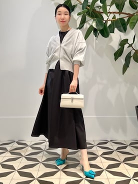 「gianvitorossi」｜Nito_TOMORROWLANDさん（レディース・158cm）の夏コーディネート