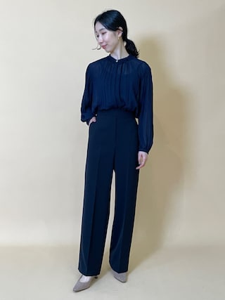 BALLSEY（ボールジィ）の「ランダムプリーツジョーゼット フリル