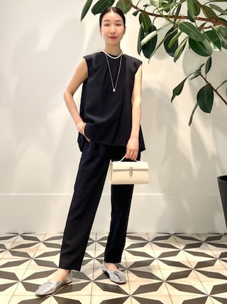 美品/2023年✨ボールジィ コンフォートストレッチツイル ノーカラージャケット コンフォートストレッチツイル ノーカラージャケット
