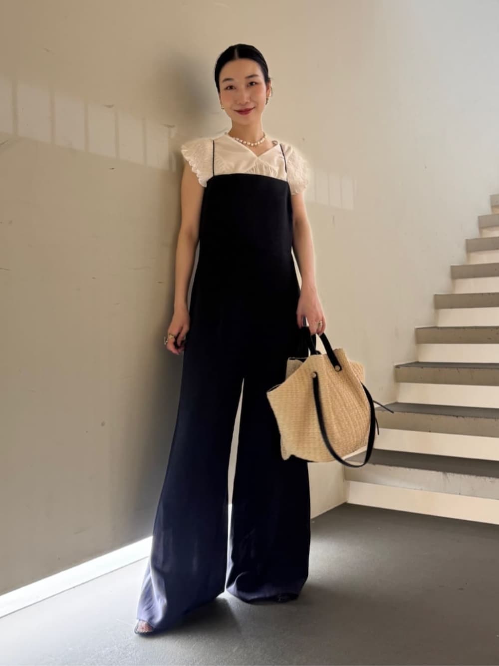 BALLSEYのオールインワン・サロペットを使った人気ファッション