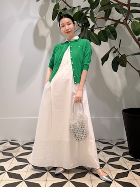 「BACCA（バッカ）のアイテム」を使った、Nito_TOMORROWLANDさん（レディース・158cm）の夏コーディネート