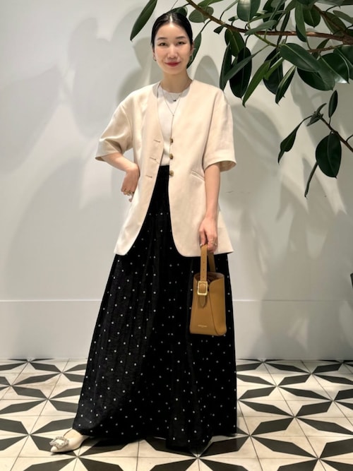 コットンポリエステルアメリカンスリーブクロップドプルオーバー caban（キャバン）の「コットンポリエステル アメリカンスリーブ