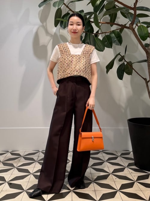 Diana 1タックワイドパンツ（スラックス）｜BALLSEY（ボールジィ）の