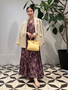 「MACPHEE（マカフィー）のアイテム（ジャケット/アウター）」を使った、Nito_TOMORROWLANDさん（レディース・158cm）の夏コーディネート