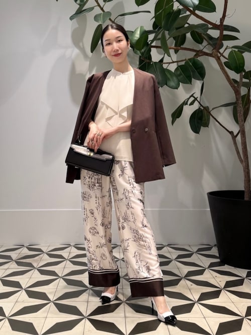セール】プロヴァンスプリント ストレートパンツ（その他パンツ