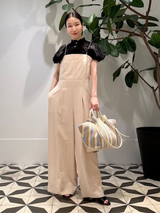 BALLSEY（ボールジィ）の「スムースラミー フリルカラーブラウス