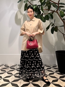 Nito_TOMORROWLANDさん（レディース・158cm）の夏コーディネート