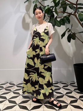 「Anya Hindmarch」｜Nito_TOMORROWLANDさん（レディース・158cm）の夏コーディネート