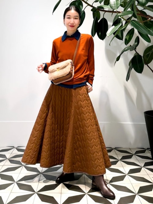 TOMORROWLAND【スーパーファインメリノウール ニットポロシャツ】 TOMORROWLAND tricot スーパーファインメリノウール ニット