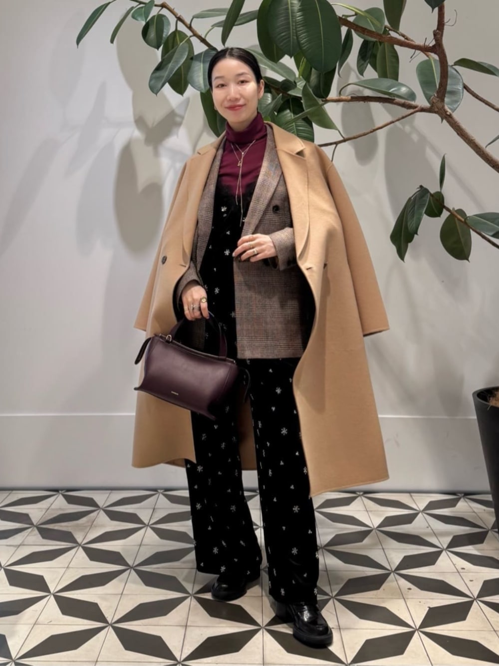 BALLSEY（ボールジィ）の「ウールカシミヤリバー チェスターコート