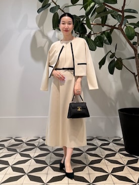 「CARBOTTI（カルボッティ）のアイテム」を使った、Nito_TOMORROWLANDさん（レディース・158cm）の夏コーディネート