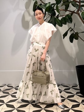 「トゥモローランド」｜Nito_TOMORROWLANDさん（レディース・158cm）の夏コーディネート