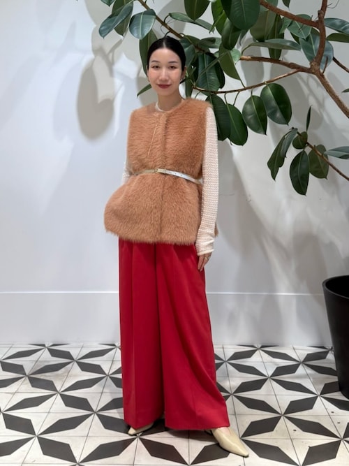 フェザーヤーン ペプラムベスト（ベスト）｜BALLSEY（ボールジィ）の