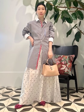 「BALLSEY（ボールジィ）のアイテム（ワンピース/ドレス）」を使った、Nito_TOMORROWLANDさん（レディース・158cm）の夏コーディネート